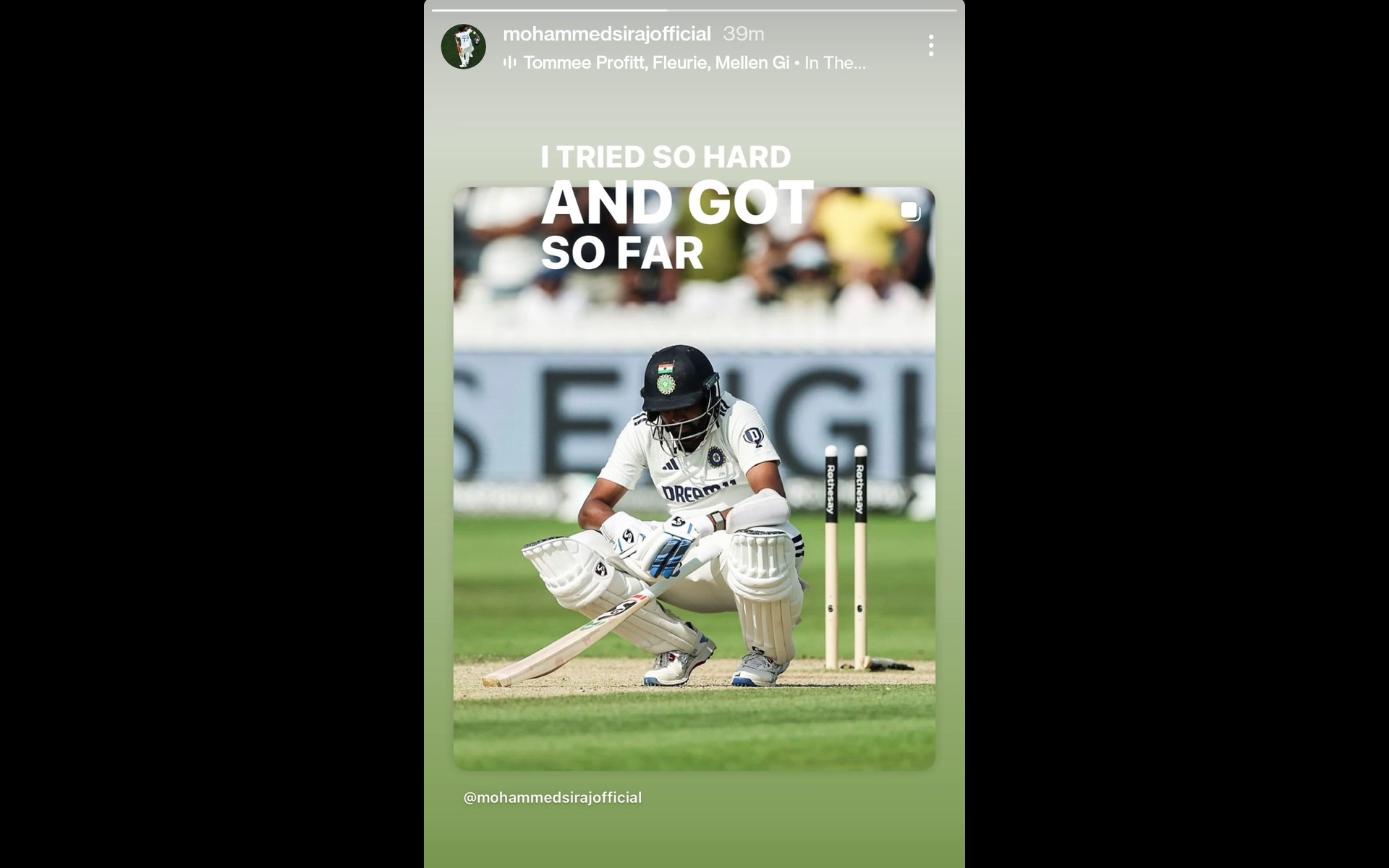 "Some Matches Stay With You…" Siraj Shares His Pain After Heartbreaking Loss At Lord's vs ENG